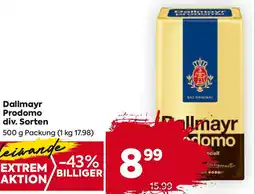 Billa Dallmayr prodomo div. sorten Angebot
