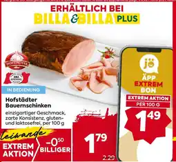 Billa Hofstädter bauernschinken Angebot