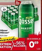 Billa Gösser märzen Angebot
