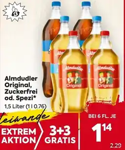 Billa Almdudler original, zuckerfrei od. spezi Angebot