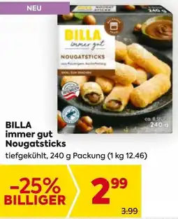 Billa Billa immer gut nougatsticks Angebot