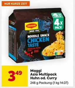 Billa Maggi Asia Multipack Huhn od. Curry Angebot