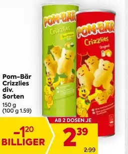 Billa Pom-bär crizzlies div. sorten Angebot