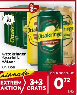 Billa Ottakringer Speziali- täten Angebot