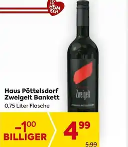 Billa Haus pöttelsdorf zweigelt bankett Angebot