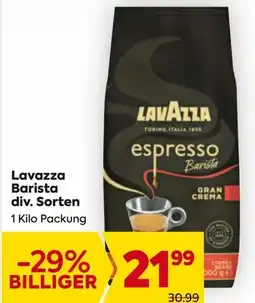 Billa Lavazza barista div. sorten Angebot