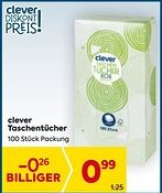 Billa Clever taschentücher Angebot