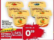 Billa Danone Obstgarten div. Sorten Angebot