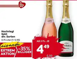 Billa Hochriegl sekt div. sorten Angebot