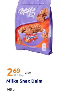 Action Milka Snax Daim Angebot