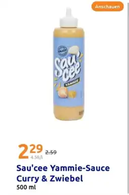 Action Sau'cee yammie-sauce curry & zwiebel Angebot