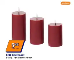Action LED-Kerzenset Angebot