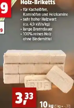 Thomas Philipps Holz-Briketts Angebot