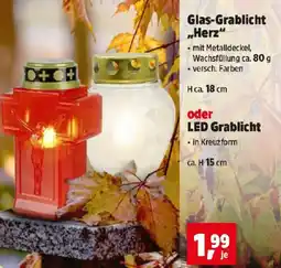 Thomas Philipps Glas-Grablicht Herz Angebot