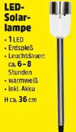 Thomas Philipps LED- Solar- lampe Angebot