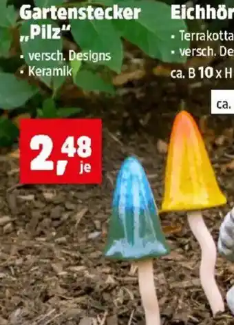 Thomas Philipps Gartenstecker Pilz Angebot
