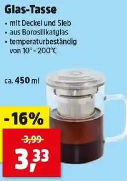 Thomas Philipps Glas-Tasse Angebot