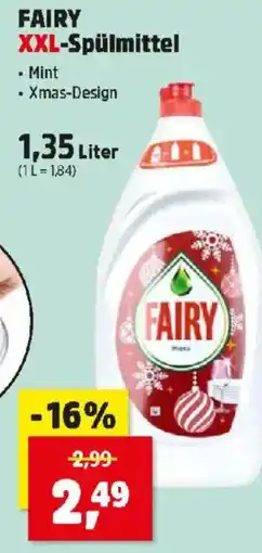 Thomas Philipps FAIRY XXL-Spülmittel Angebot