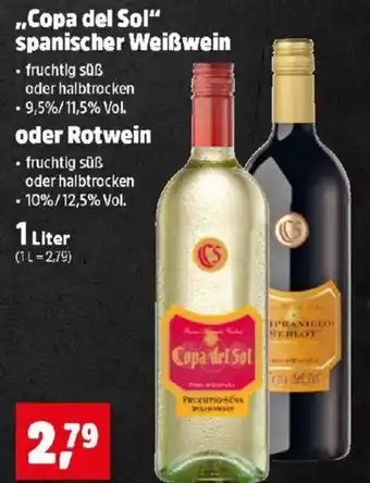 Thomas Philipps Copa del Sol spanischer Weißwein Angebot