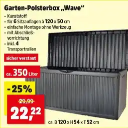Thomas Philipps Garten-Polsterbox Wave Angebot
