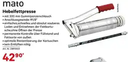 Lagerhaus Mato hebelfettpresse Angebot