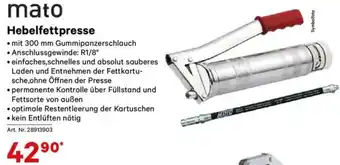Lagerhaus Mato hebelfettpresse Angebot