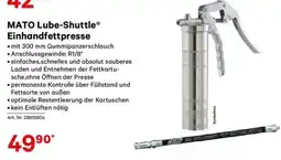 Lagerhaus Mato lube-shuttle einhandfettpresse Angebot