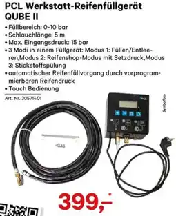 Lagerhaus Pcl werkstatt-reifenfüllgerät qube ii Angebot