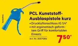 Lagerhaus Pcl kunststoff- ausblaspistole kurz Angebot