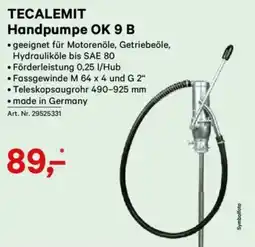 Lagerhaus Tecalemit handpumpe ok 9 b Angebot
