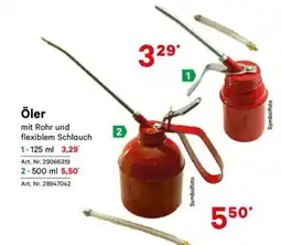 Lagerhaus Öler mit rohr und flexiblem schlauch Angebot