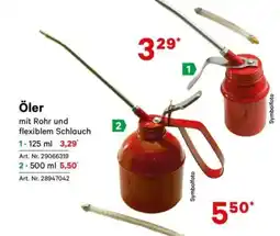 Lagerhaus Öler mit Rohr und Angebot