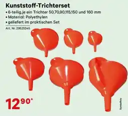 Lagerhaus Kunststoff-trichterset Angebot