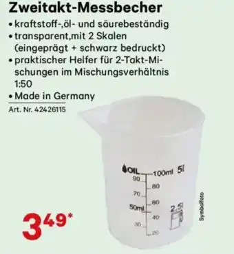 Lagerhaus Zweitakt-messbecher Angebot