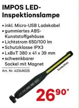 Lagerhaus Impos led inspektionslampe Angebot