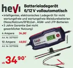 Lagerhaus Batterieladegerät 6/12 v vollautomatisch Angebot