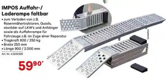 Impos auffahr laderampe faltbar