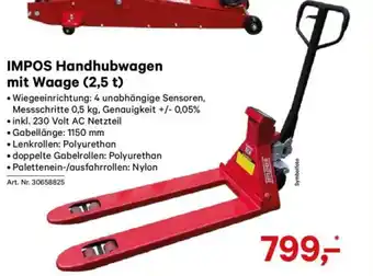 IMPOS Handhubwagen mit Waage