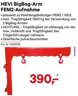 Lagerhaus Hevi bigbag arm fem2 aufnahme Angebot