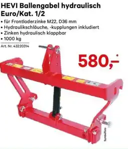 Lagerhaus HEVI Ballengabel hydraulisch Euro Kat Angebot