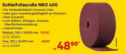 Lagerhaus Schleifvliesrolle nro 400 Angebot
