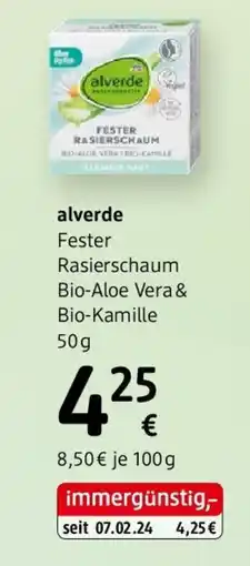 dm Alverde Angebot