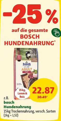 Fressnapf Bosch hundenahrung Angebot