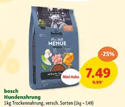 Fressnapf Bosch hundenahrung Angebot