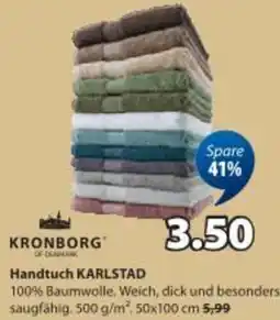 JYSK Handtuch karlstad Angebot