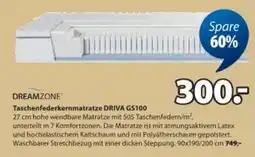 JYSK Taschenfederkernmatratze DRIVA GS100 Angebot