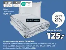 JYSK Entendaunen-bettdecke falketind Angebot