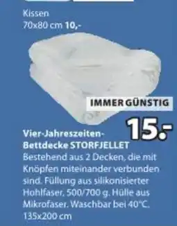 JYSK Vier-jahreszeiten- bettdecke storfjellet Angebot