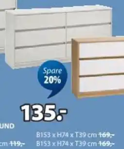 JYSK Kommode BILLUND Angebot