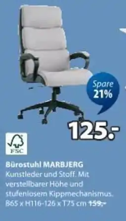 JYSK Bürostuhl marbjerg Angebot